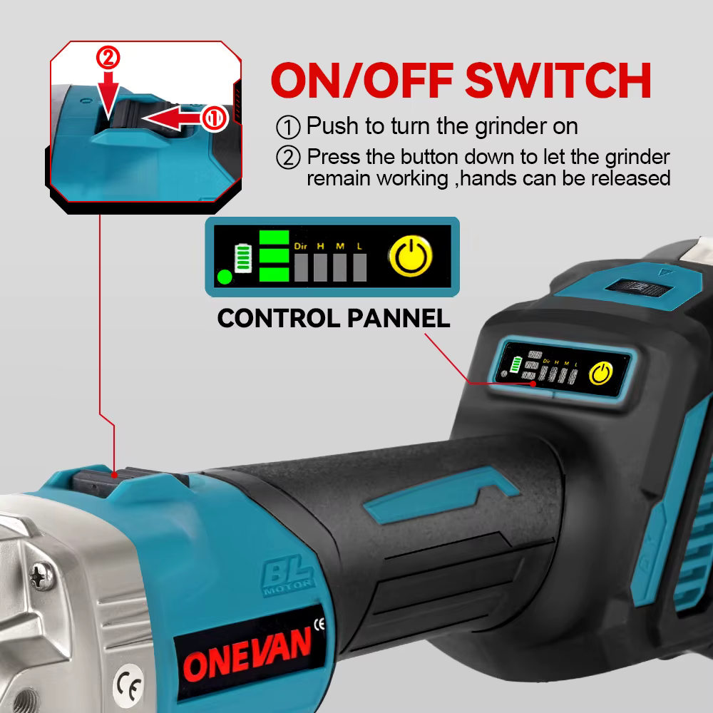 Makita – meuleuse d'angle électrique sans balais