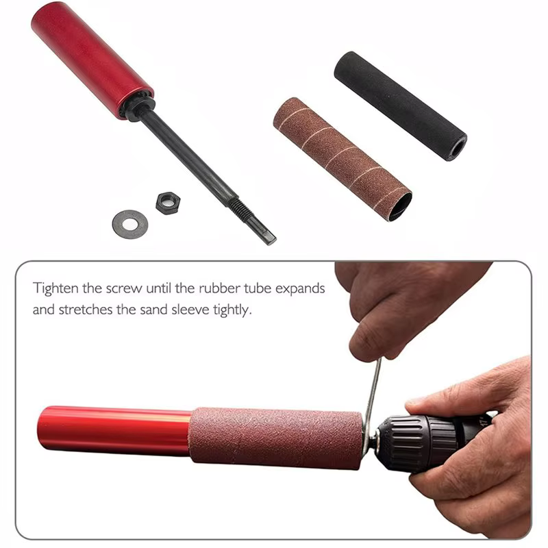 Ensemble de ponceuses à broche BSEVB – Accessoires de meuleuse pour perceuse