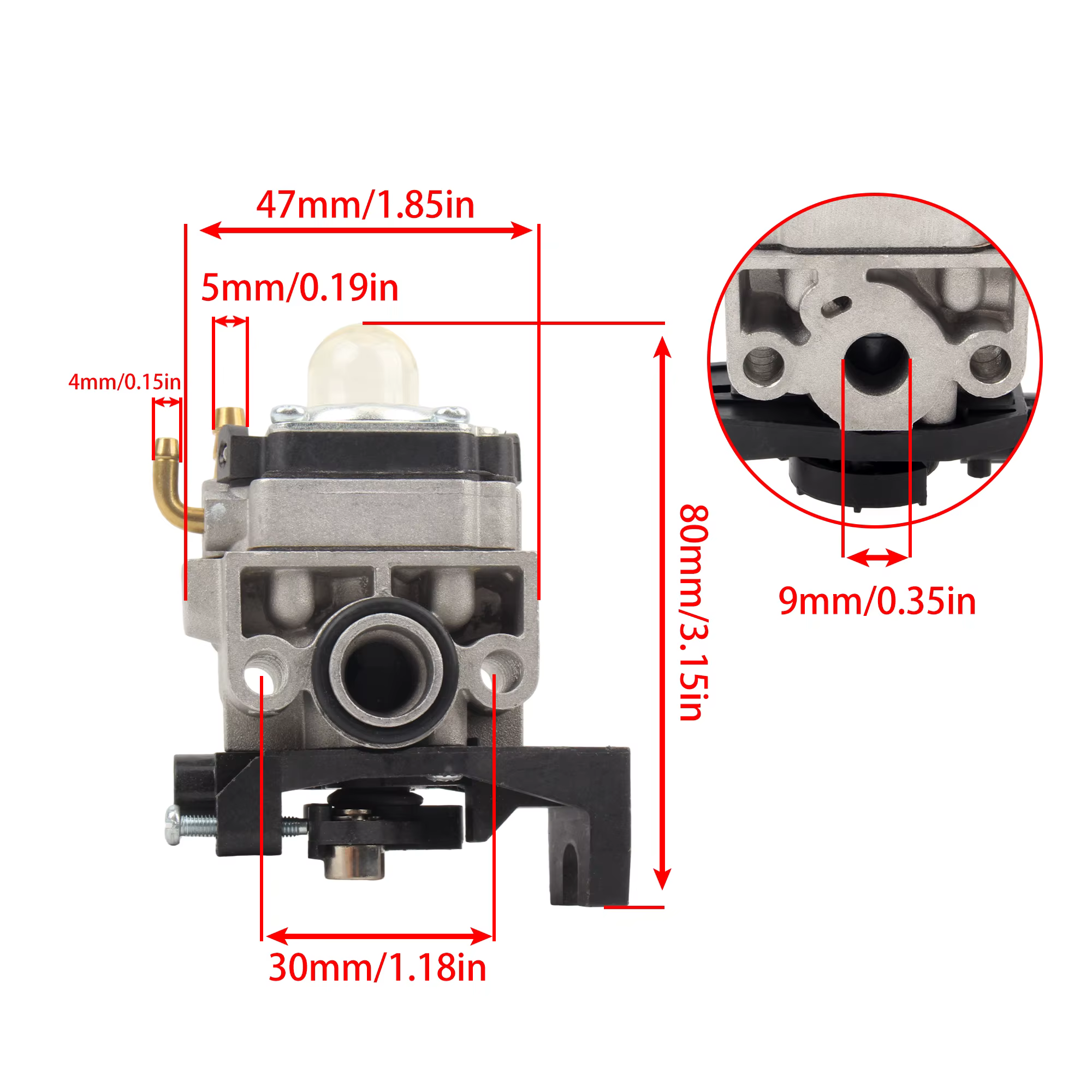 Carburateur de débroussailleuse GX35 pour moteur 4 temps Honda GX25