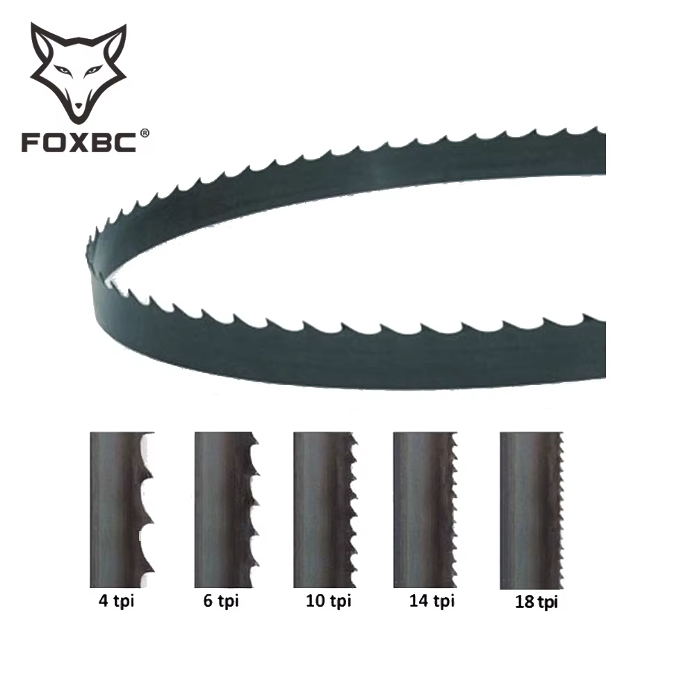 FOXBC – lames de scie à ruban pour bois