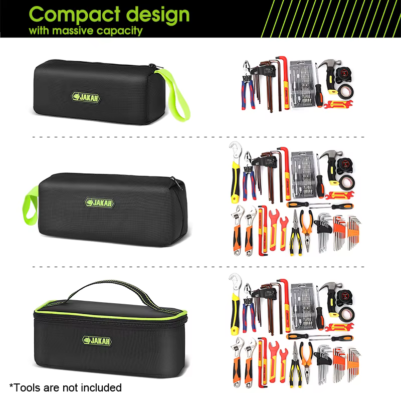 Jakah-Petit sac de rangement étanche pour matériel d'électricien