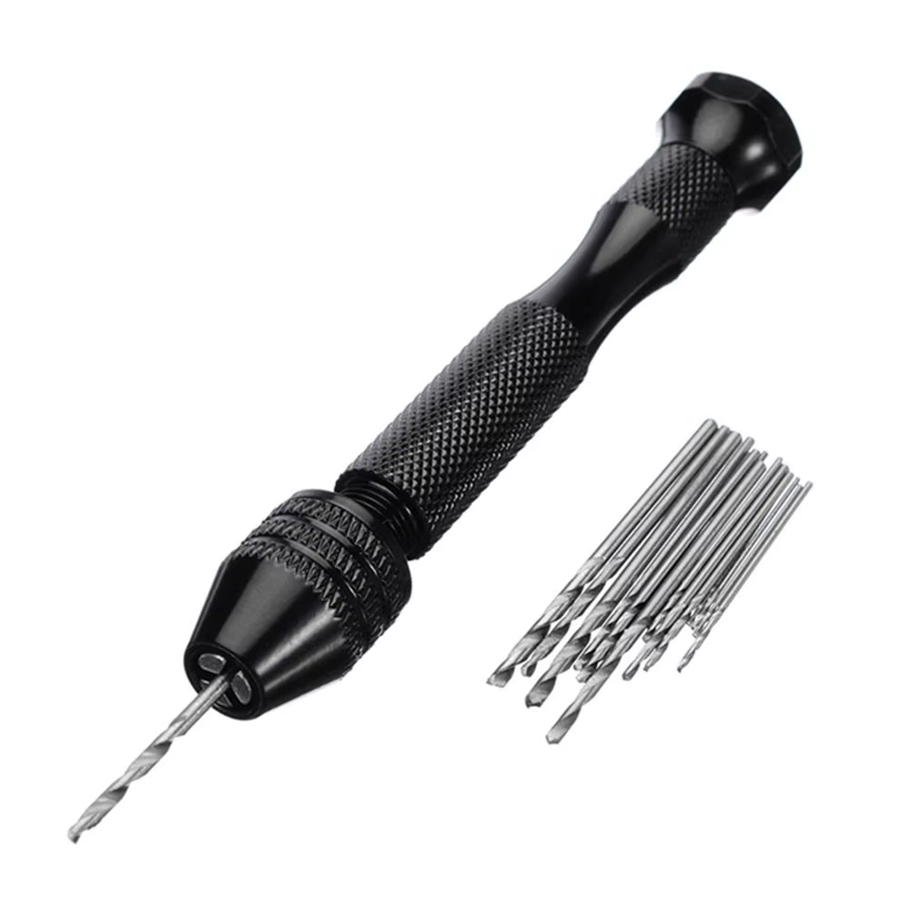 Mini Micro perceuse à main en aluminium avec mandrin sans clé