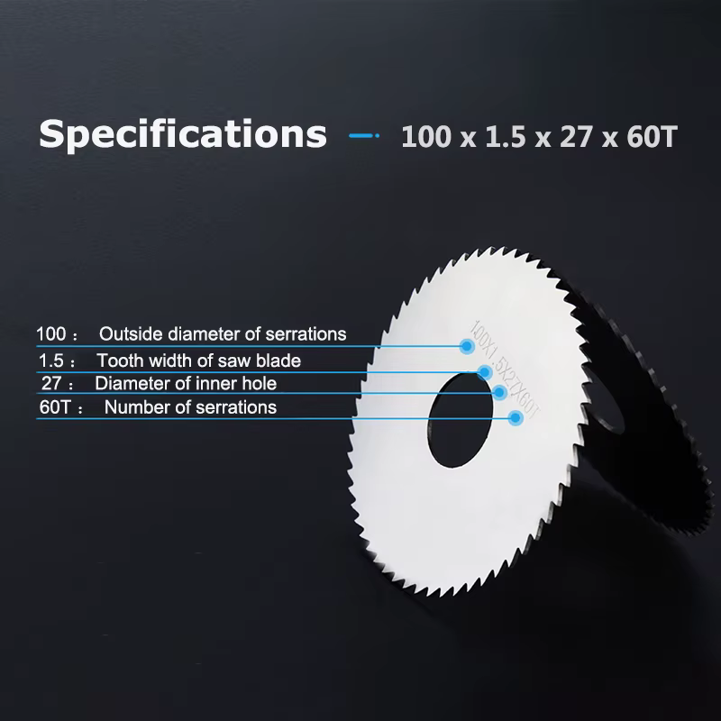 YZH lame de scie circulaire fraisage outil de coupe CNC diamètre 10mm 13mm 16mm 20mm 25mm 30mm pour métal acier intérieur