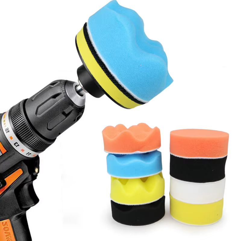 Ensemble de polissage et de cire de voiture de 3 pouces