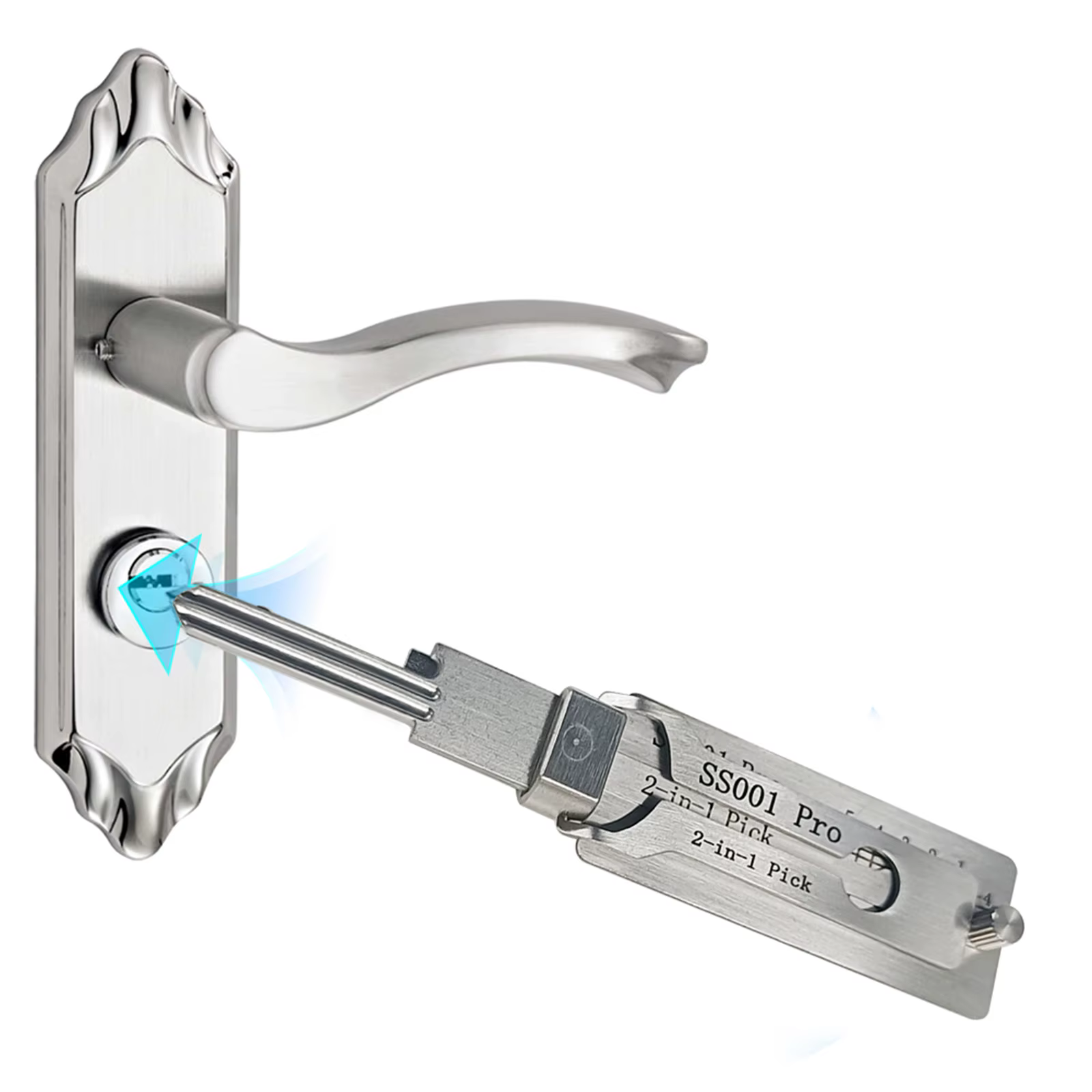 Outil de décodeur de clé en métal SS001 Pro