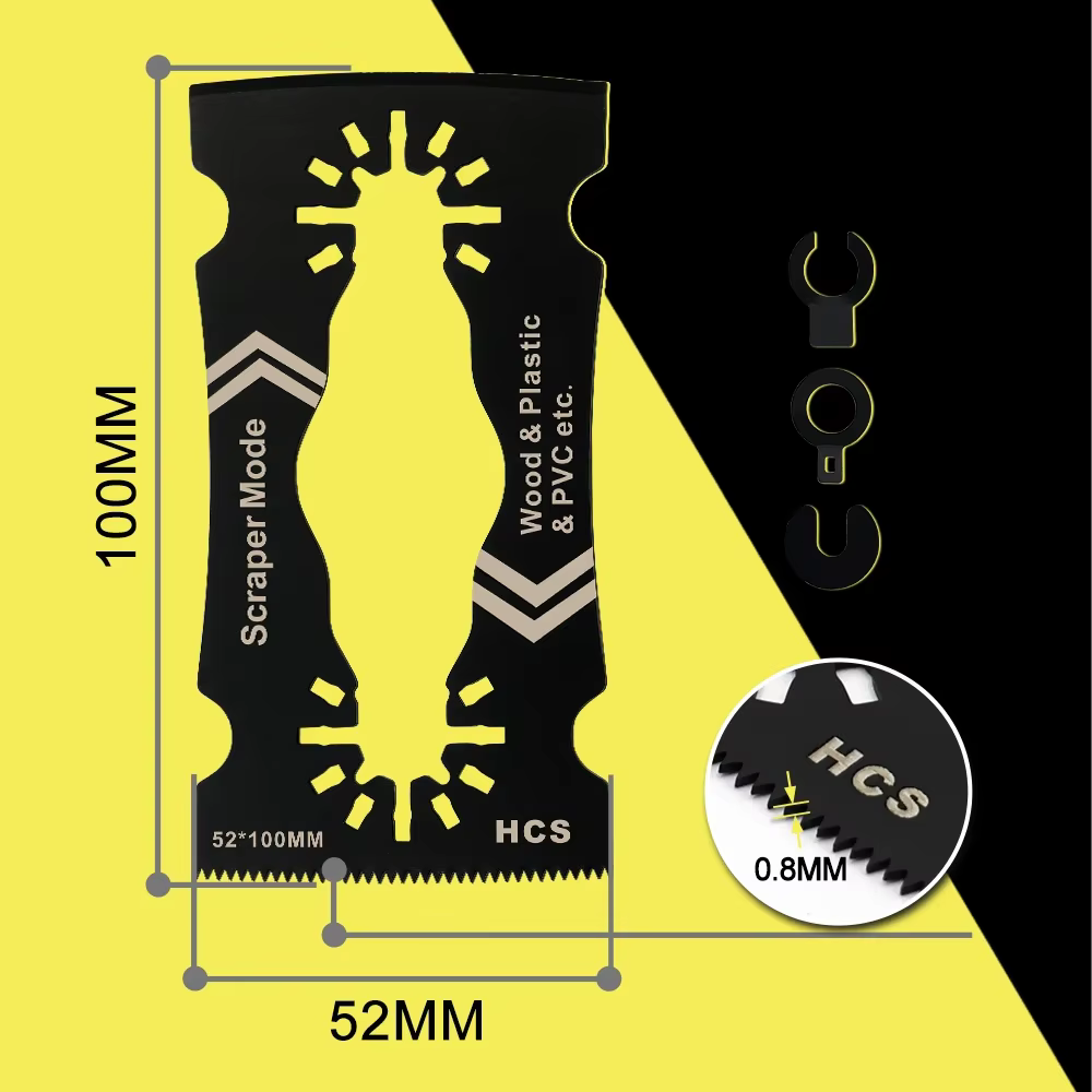 Lames oscillantes 2-en-1 pour outil multifonction