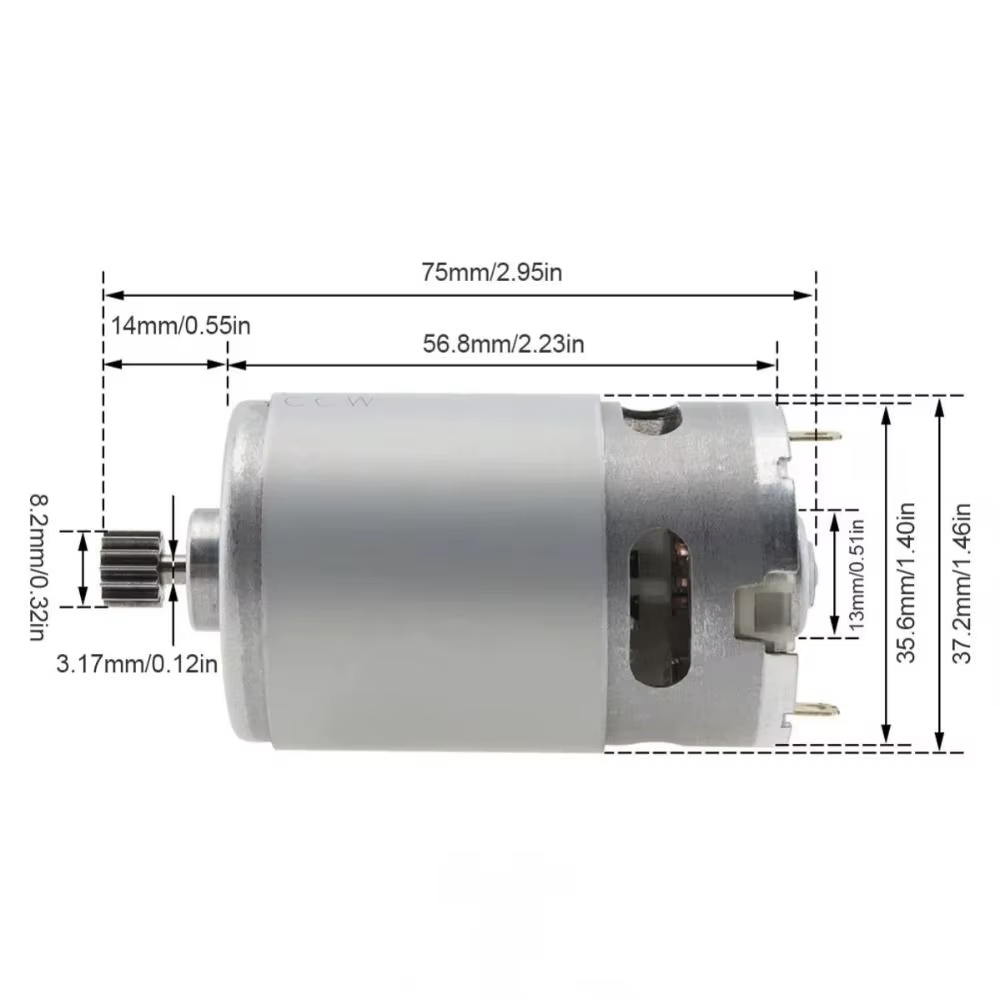 Moteur de scie à chaîne au lithium 21V RS550 DC