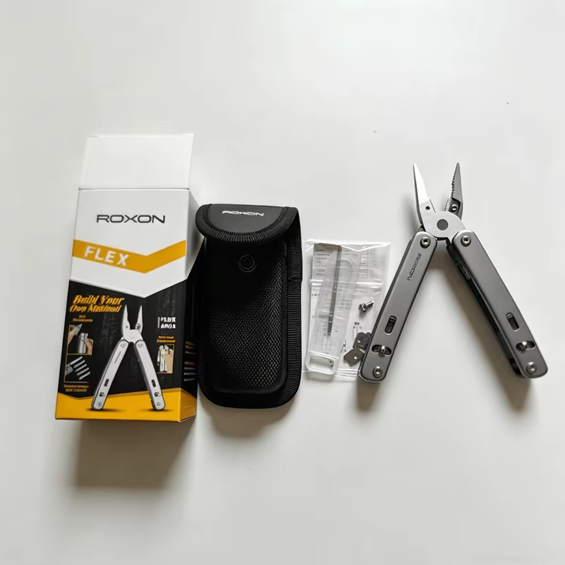 Roxon S804 Flex Frame Only Multi Tool Conception modulaire open source et multi-outils personnalisables pour les loisirs EDC et l'extérieur