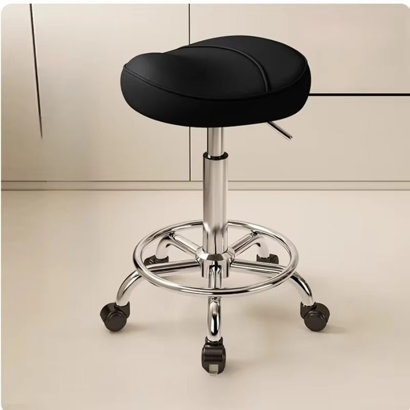 Chaise de selle multifonctionnelle, tabouret de cuisine, chaise de barbier à dossier réglable, chaise haute pour caissier de comptoir, articles ménagers
