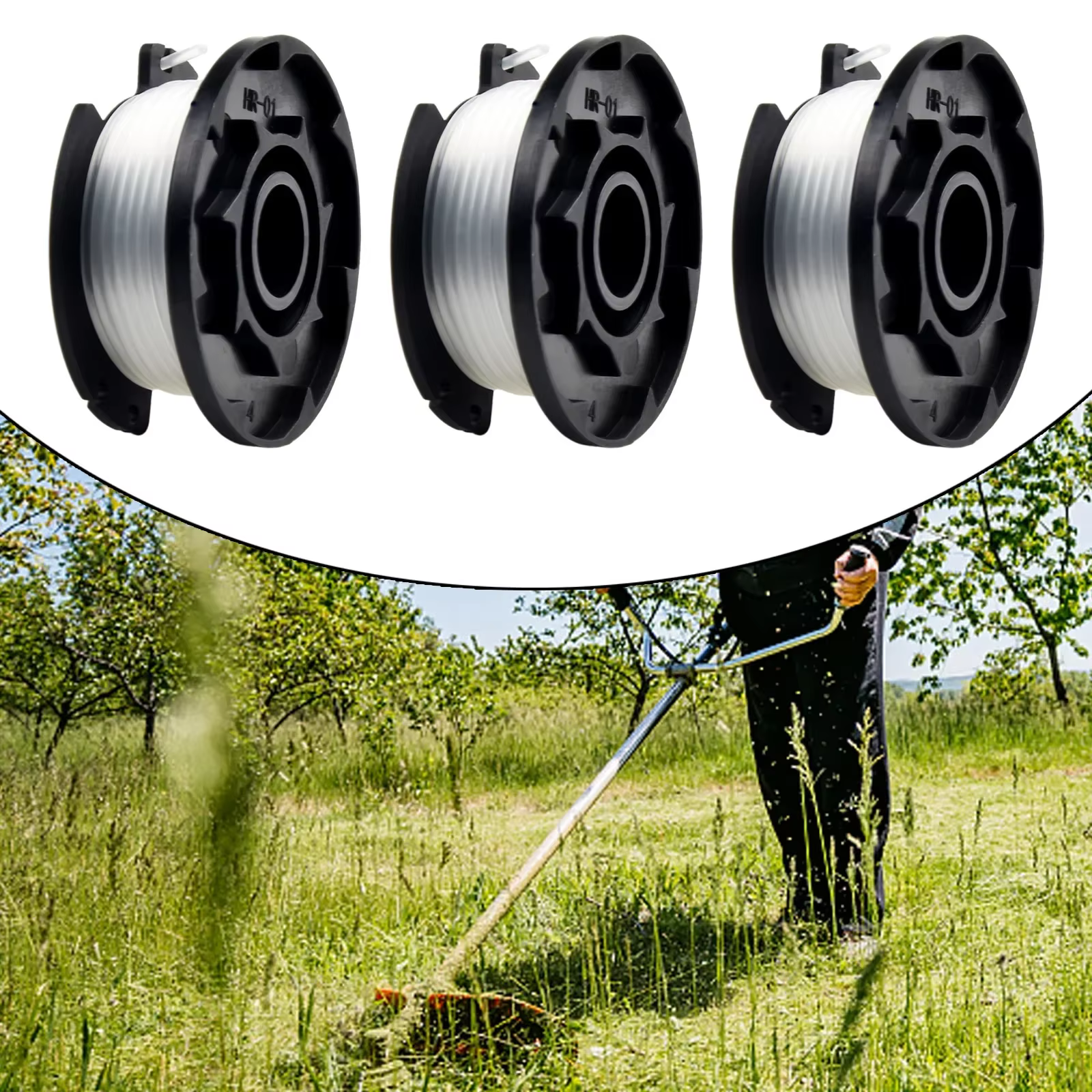 Bobine de fil de remplacement pour tondeuse à gazon Einhell