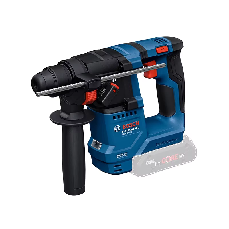 ‌ Marteau perforateur rotatif sans fil léger Bosch GBH 18V-18 GBH 18V-18 X, outil électrique 2-en-1 pour percer le béton