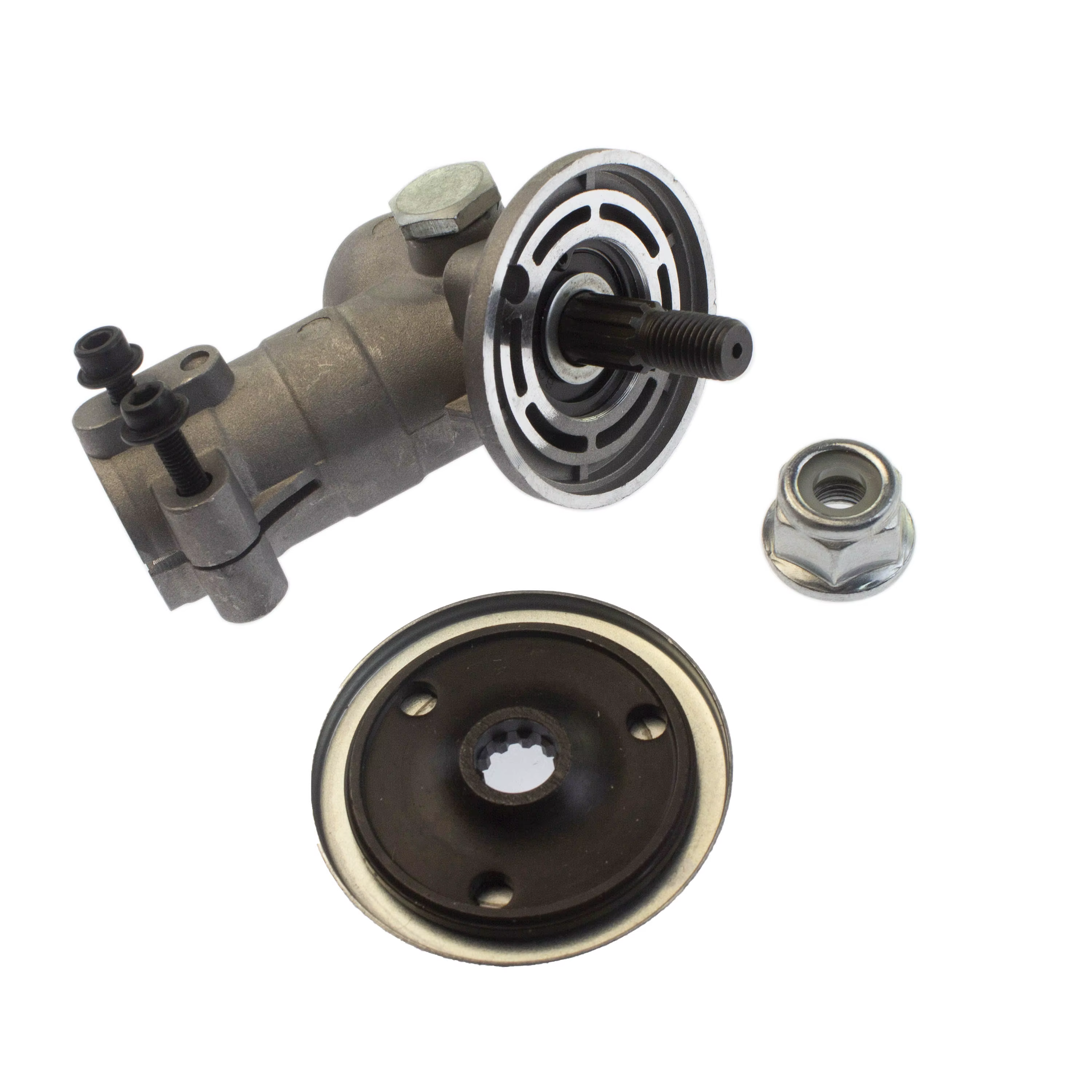 Tête d'engrenage compatible avec les débroussailleuses Husqvarna 123LD 322C 322L 322R 322T 323L 323LD 323R II 323RJ 324LDX 324LX 324RX 325L 325LDX
