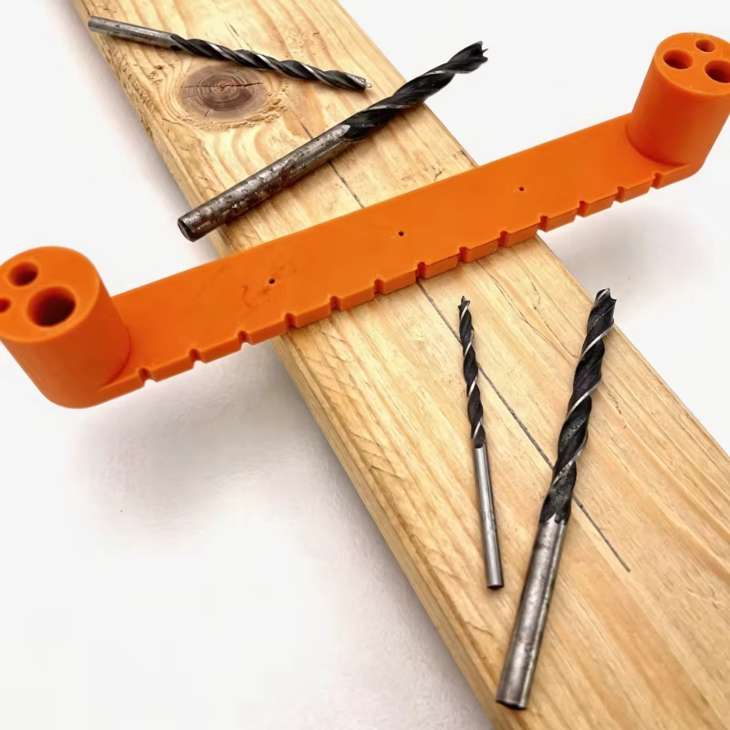 Jauge de précision pour le travail du bois : guide de traçage et de perçage pour une largeur de 120 mm