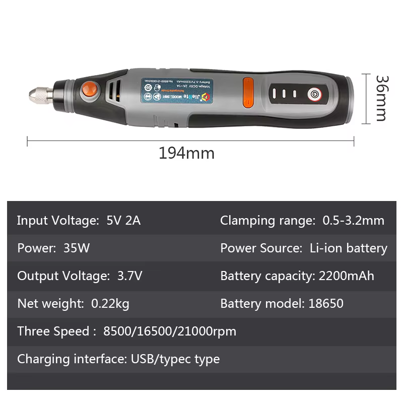 Mini perceuse électrique sans fil