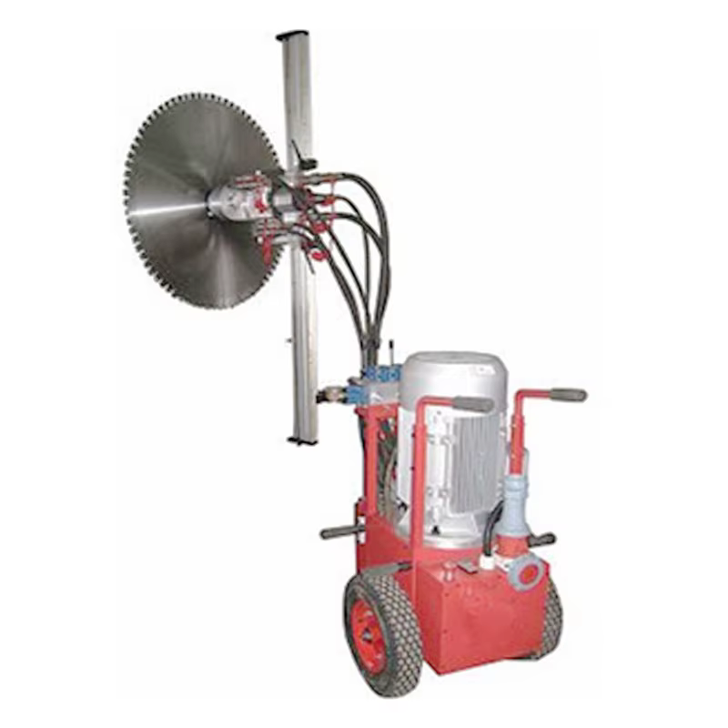 Machine de découpe de mur en béton électrique personnalisée de 1000 mm avec télécommande sans fil