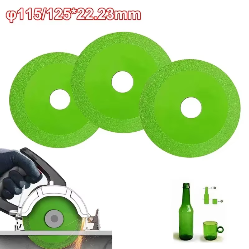 Disque de découpe diamanté 115/125 mm pour le verre
