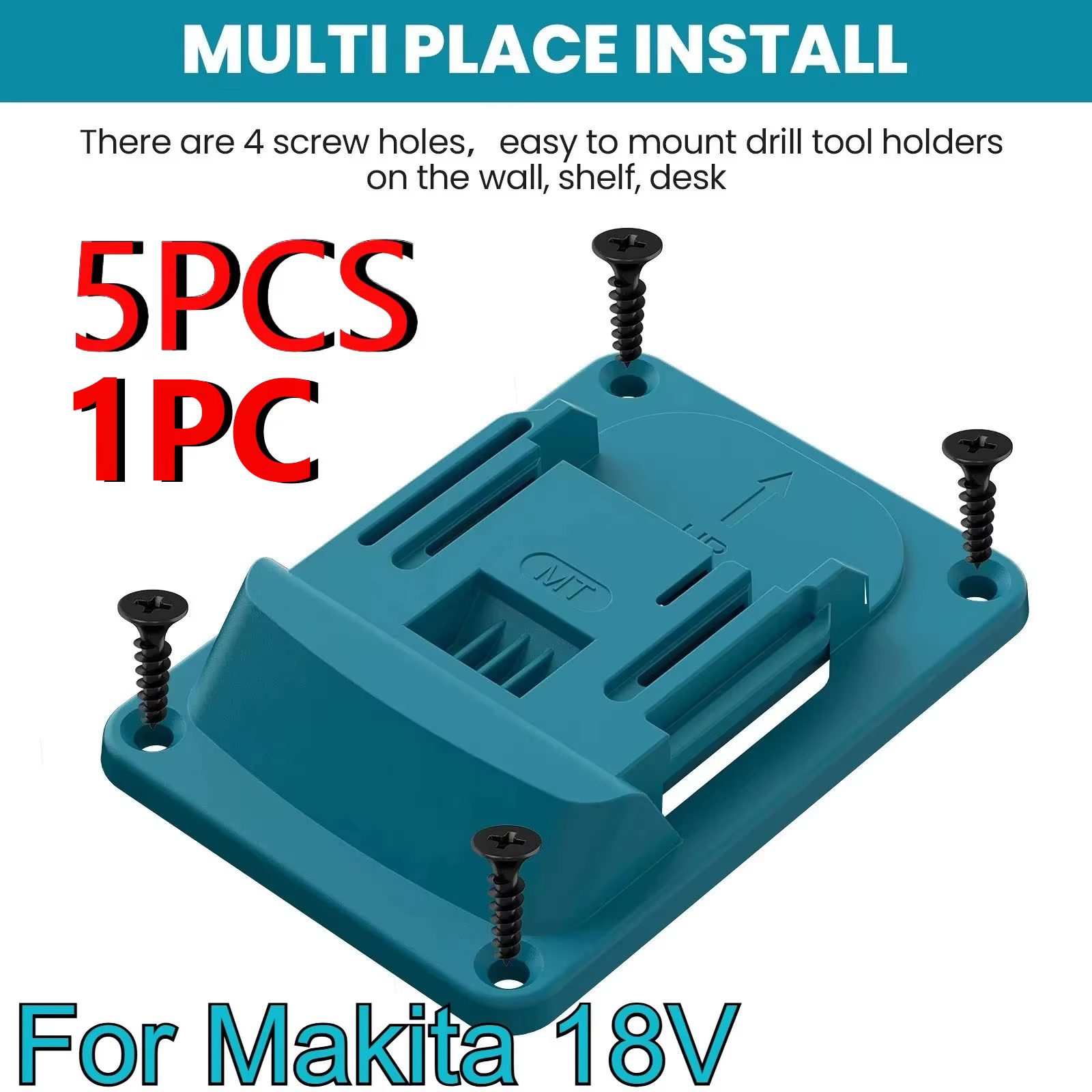 Support mural pour outils électriques Makita 18V
