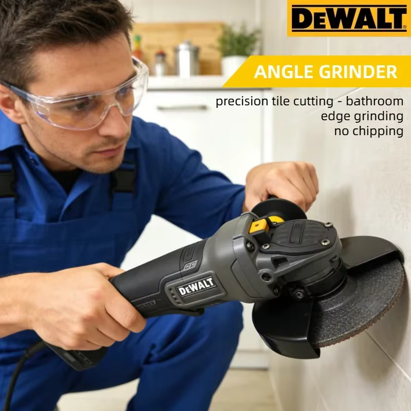 DEWALT DCG406 Meuleuse d'angle à tête plate 125 mm