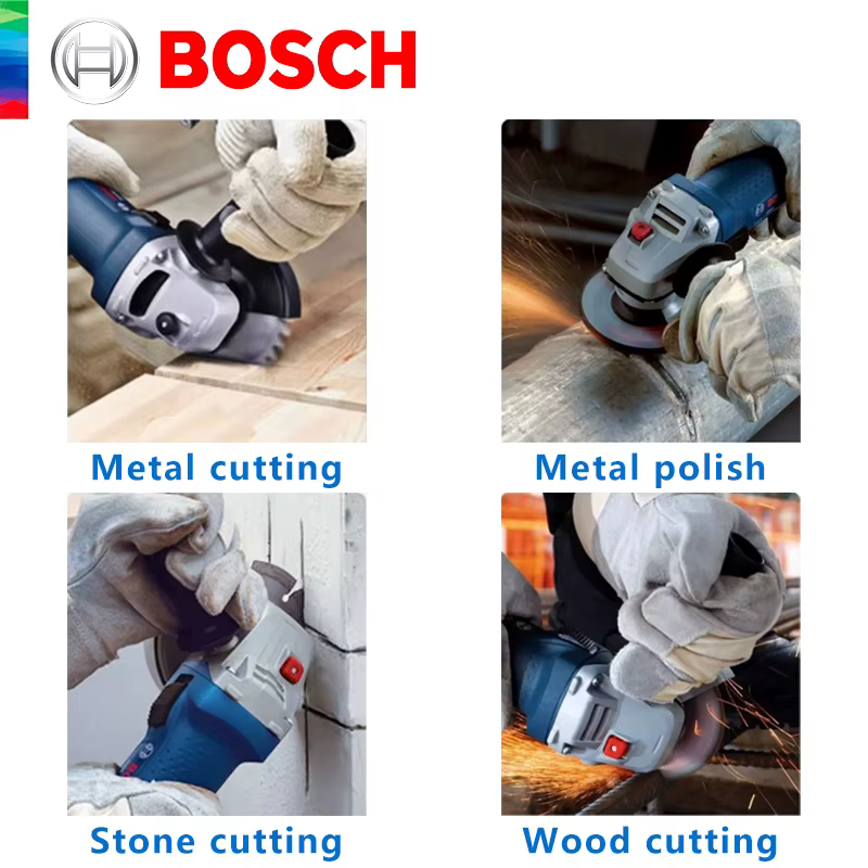 Original Bosch GWS 7-100 meuleuse d'angle filaire 220V polissage Machine de découpe 100mm disques électrique