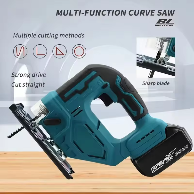Makita DJV182Z 340W scie sauteuse électrique sans brosse avec poignée de baril sans fil outil