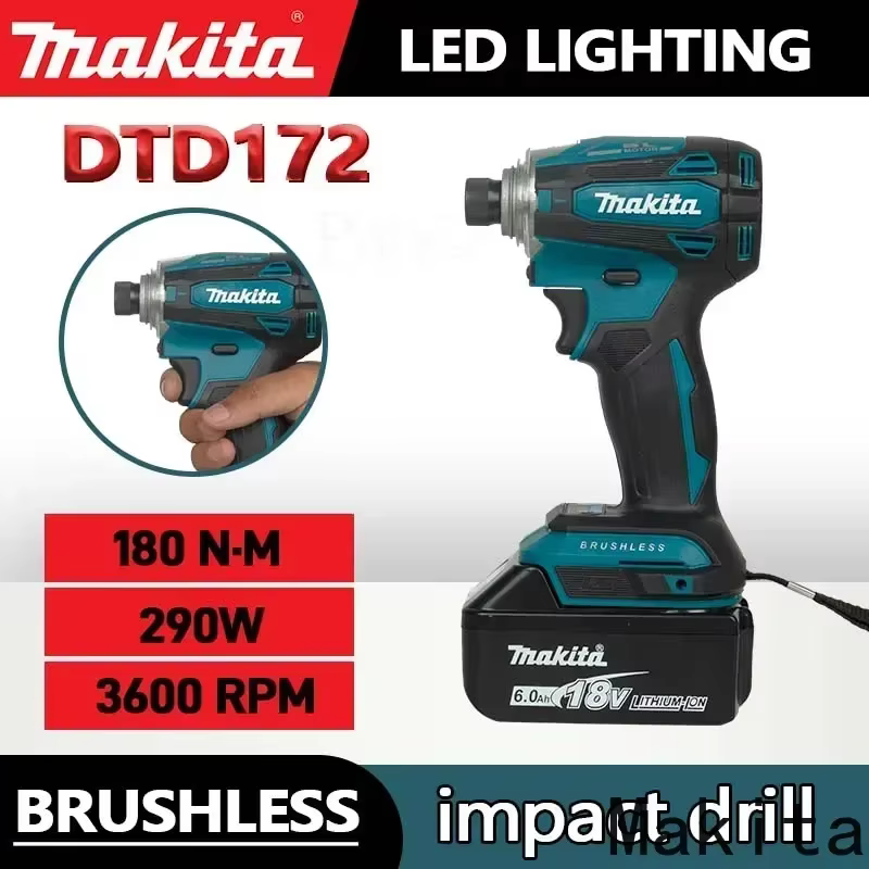 Makita DTD172 Visseuse à percussion sans fil