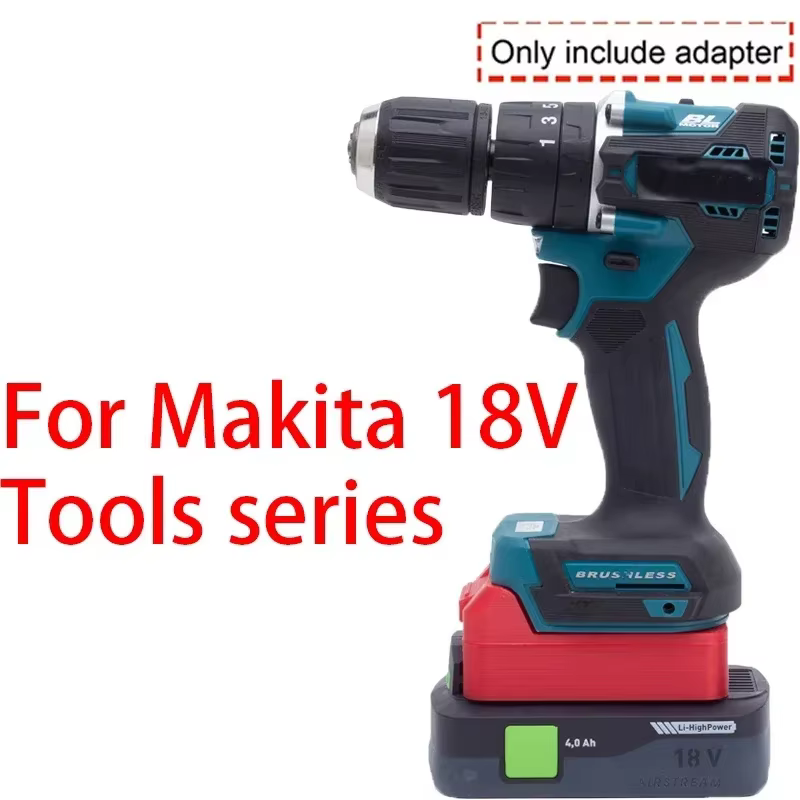 Adaptateur pour Makita 18V Li-Ion outils convertisseur vers Festool AIRSTREAM 18V