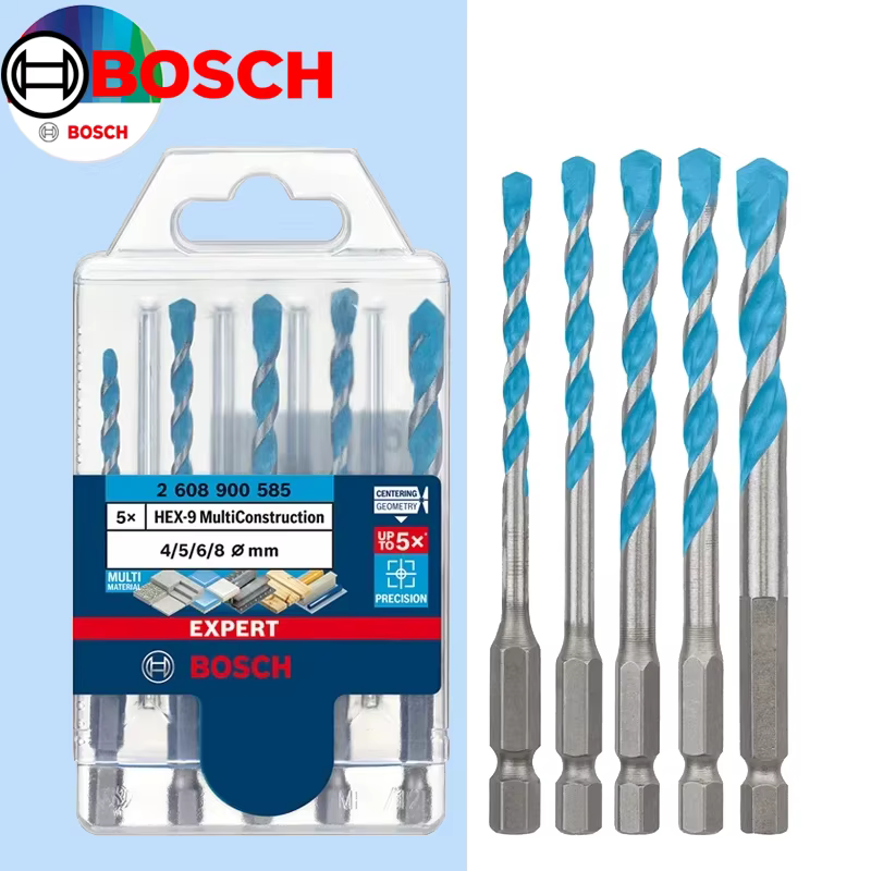 Bosch 2608900585 Perceuse à torsion hexagonale 4/5/6/6/8mm