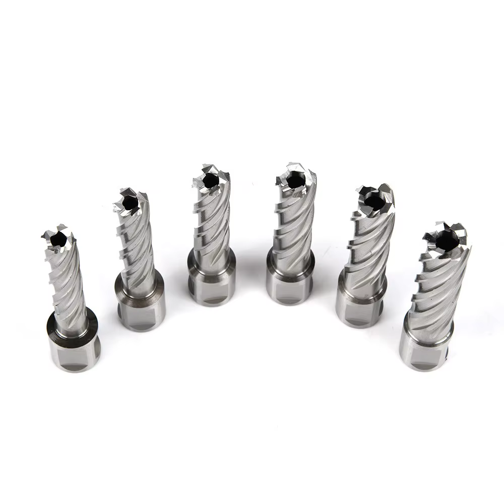 Forets à trous durables de 25 mm en acier inoxydable avec queue Weldon