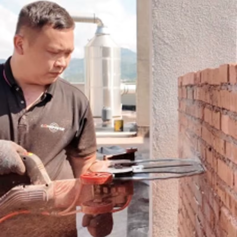 Scie circulaire électrique sans balais 5000W pour béton