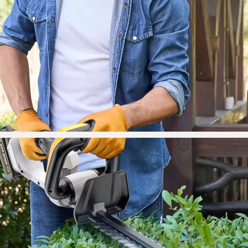 Taille-haie sans fil 110V/220V avec fonctions multiples pour l'élagage du thé