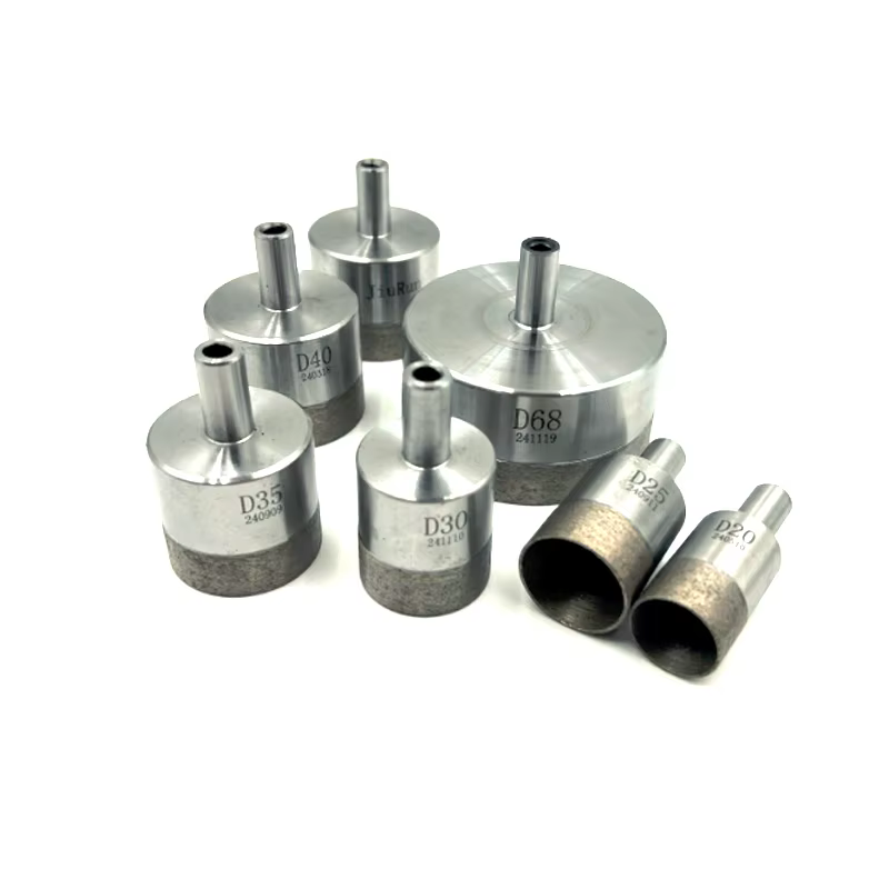 Lot de 8 forets diamantés pour outils électriques