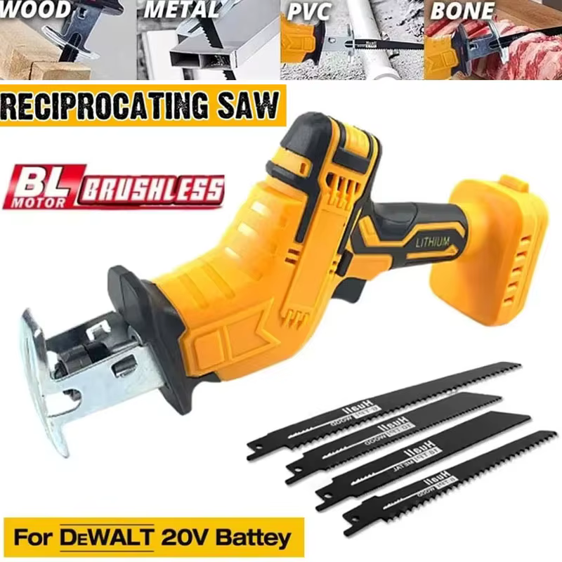 Scie alternative sans fil pour batterie Dewalt 18V 20V