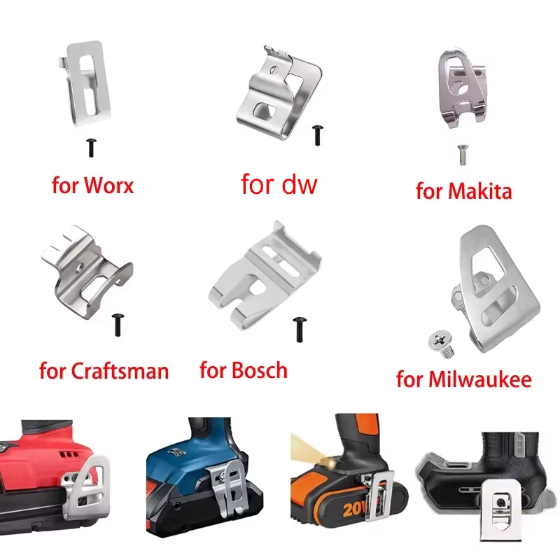 Clip de ceinture pour perceuse électrique
