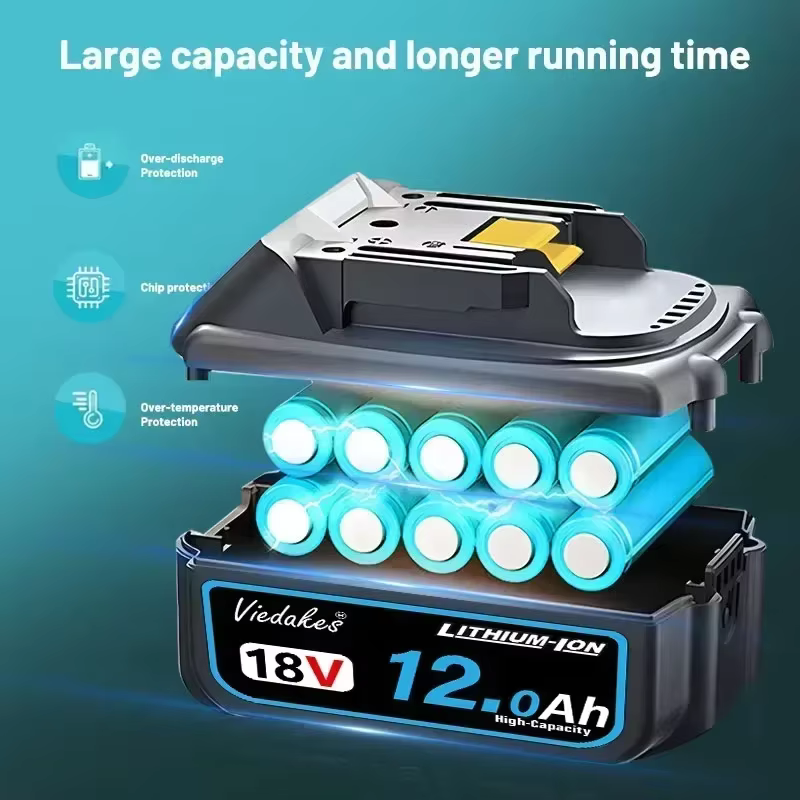 Pour makita 18V 8Ah batterie d'origine BL1830 BL1860 BL1850B