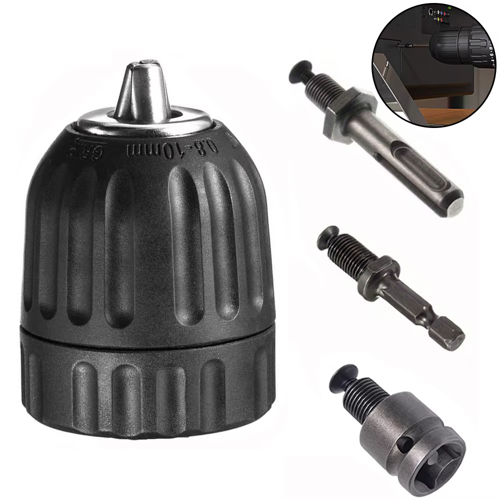 Mandrin de perçage sans clé 0.8-10mm 3/8-24UNF