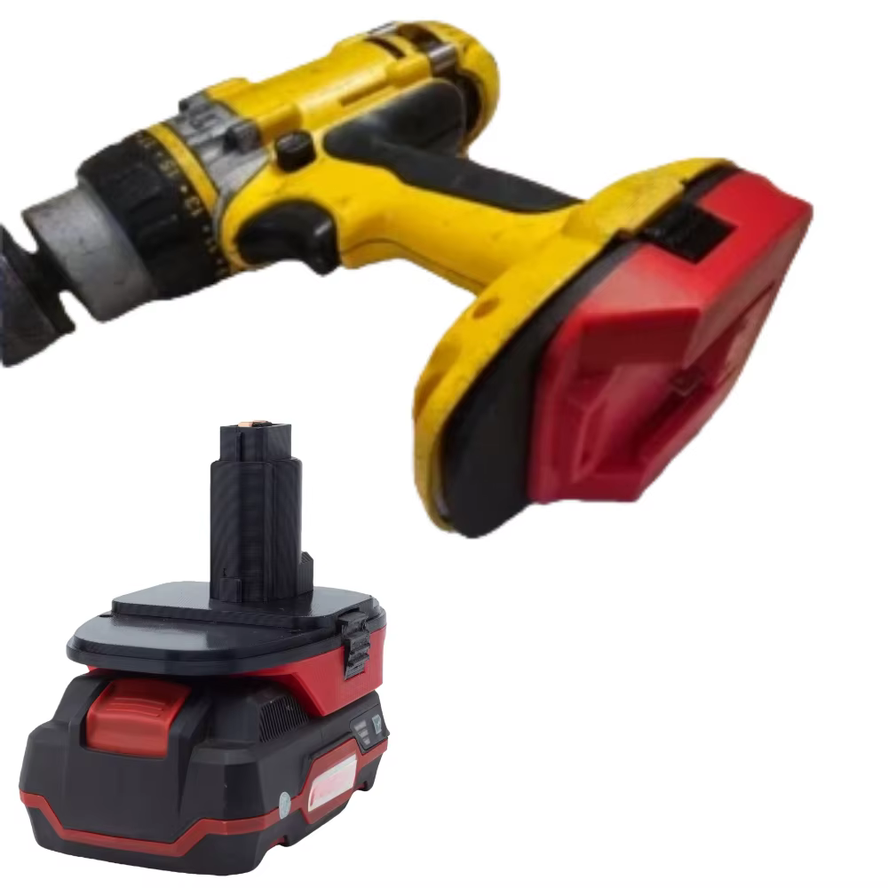 Pour batterie Li-ion Parkside X20V TEAM vers Dewalt 18V ni-cd ni-mh outils de forage sans fil adaptateur/convertisseur