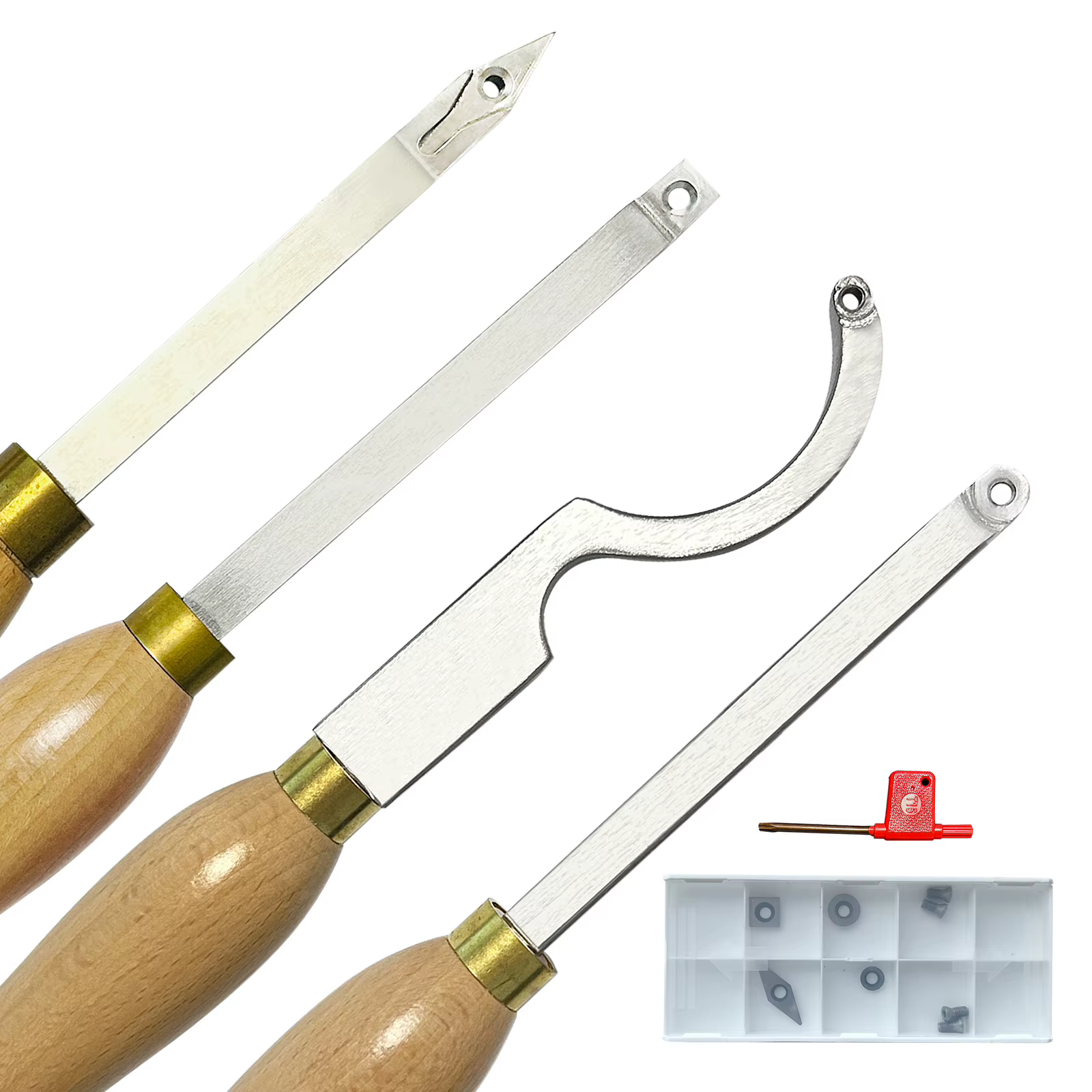 Mini outils de tournage du bois