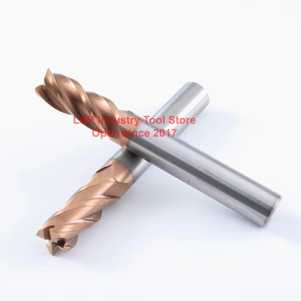 CNC Machine fraise 4 quatre dents de cannelure lame carbure