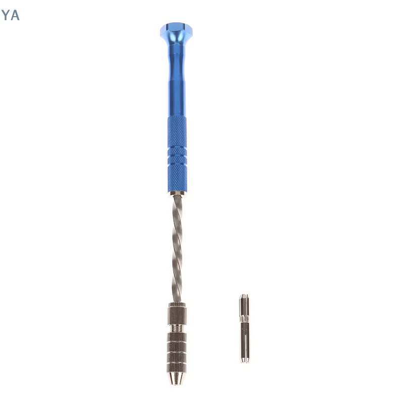 【TL】Kit de perceuse manuelle semi-automatique bleue extensible 0