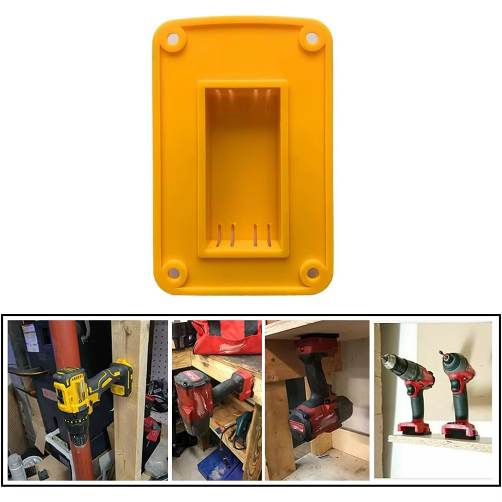 5 pièces porte-outil Dock support de rangement mural pour Dewalt 14.4V/18V/20V pour Milwaukee 18V dispositifs de