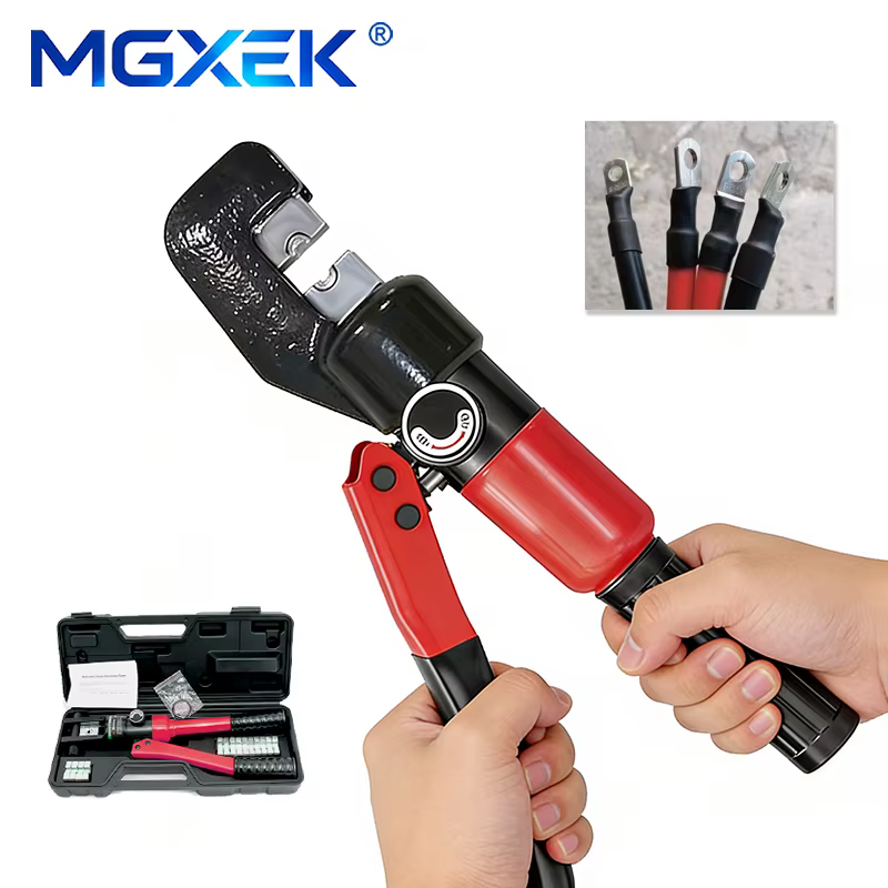 Pince à sertir hydraulique MGXEK YQK-70 pour cosses de câble 4-70mm² – Outil de compression 6T – Outils hydrauliques domestiques