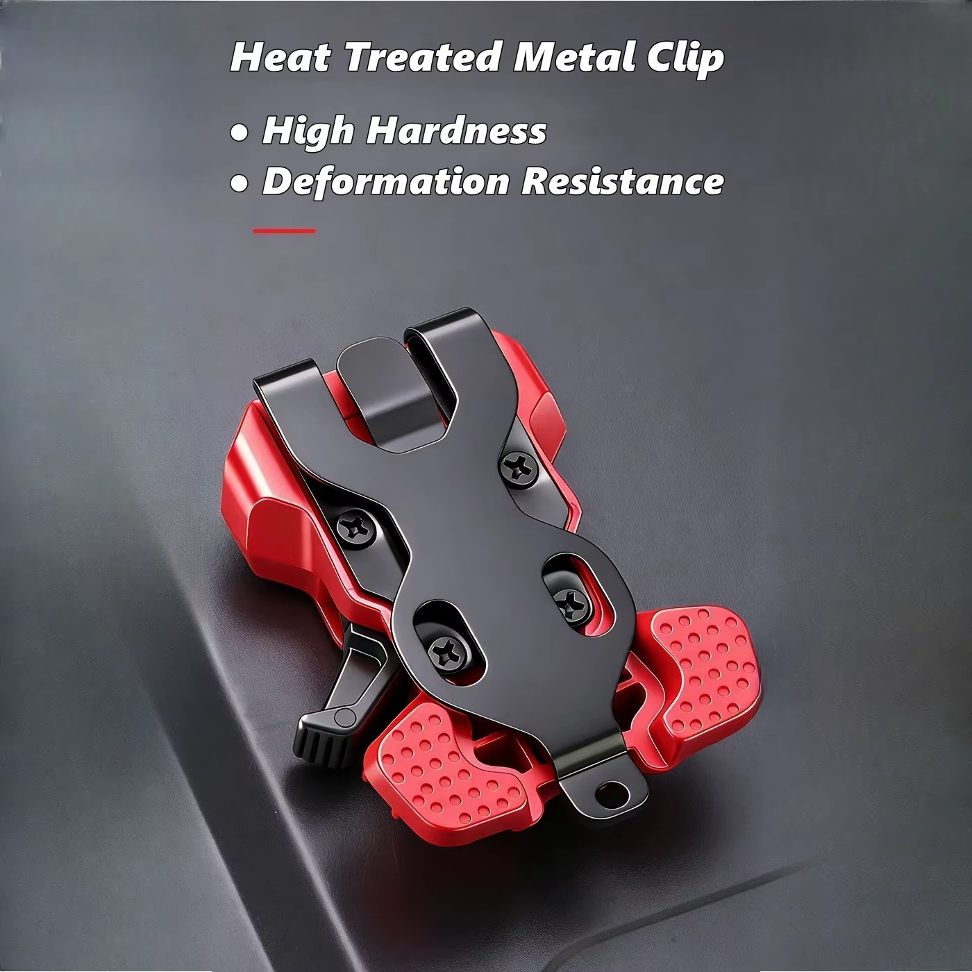Support de perceuse auto-serrant portable avec clip ceinture à dégagement rapide