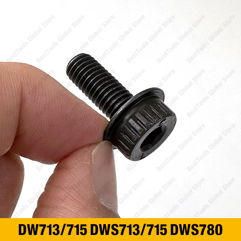Boulon de lame de scie pour DEWALT N 600011 DW713 DW715 DWS713 DWS715 DWS780 DWS716 DWS779 DHS790 DCS361B