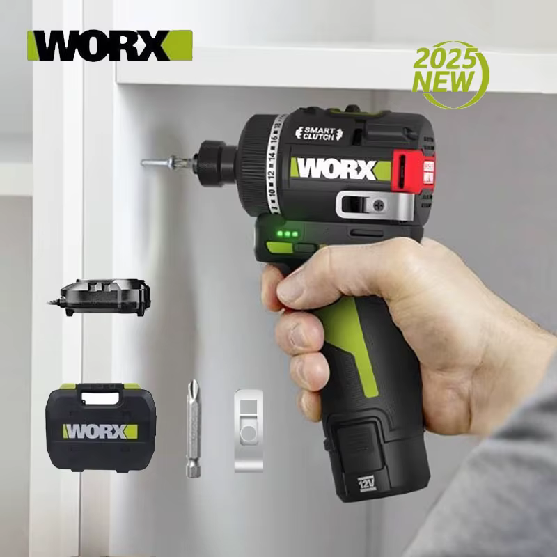 WORX WU139 tournevis sans brosse perceuse sans fil Portable 50N.m 1/4 pouces