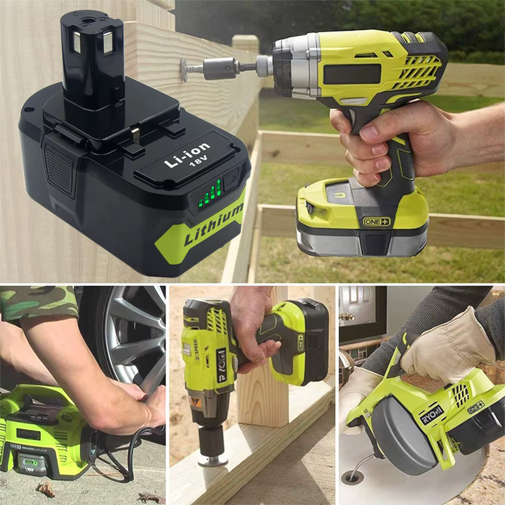 Batterie Rechargeable pour Ryobi ONE + RB18L50 RB18L40