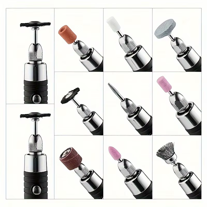 Kit d'accessoires pour outils rotatifs pour perceuses électriques