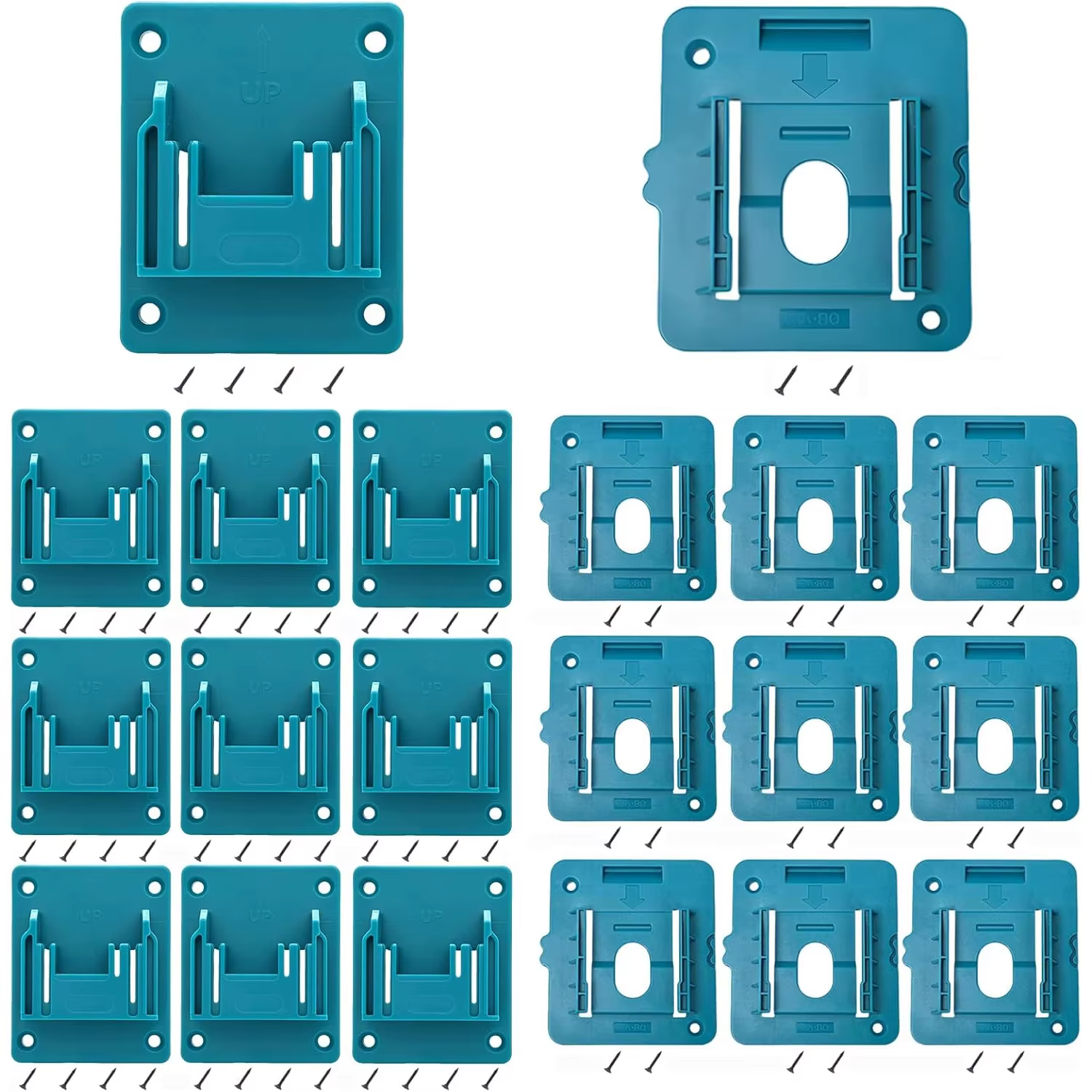 5-10 paquets de porte-outils ou porte-batterie pour Makita 18V