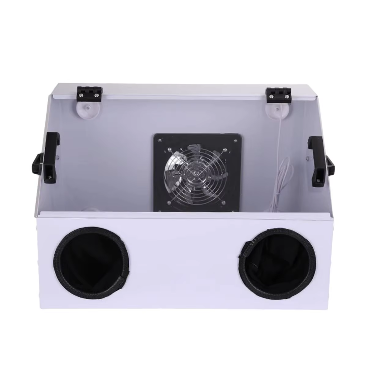 Boîte anti-poussière métallique monobloc pour machine de meulage de table