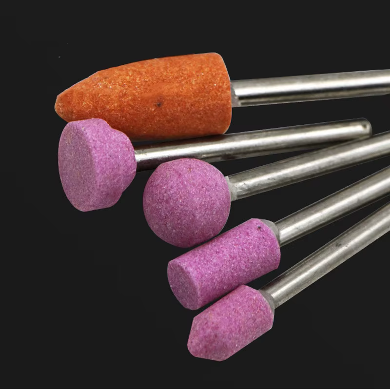 Pierre montée Abrasive pour outils rotatifs Dremel