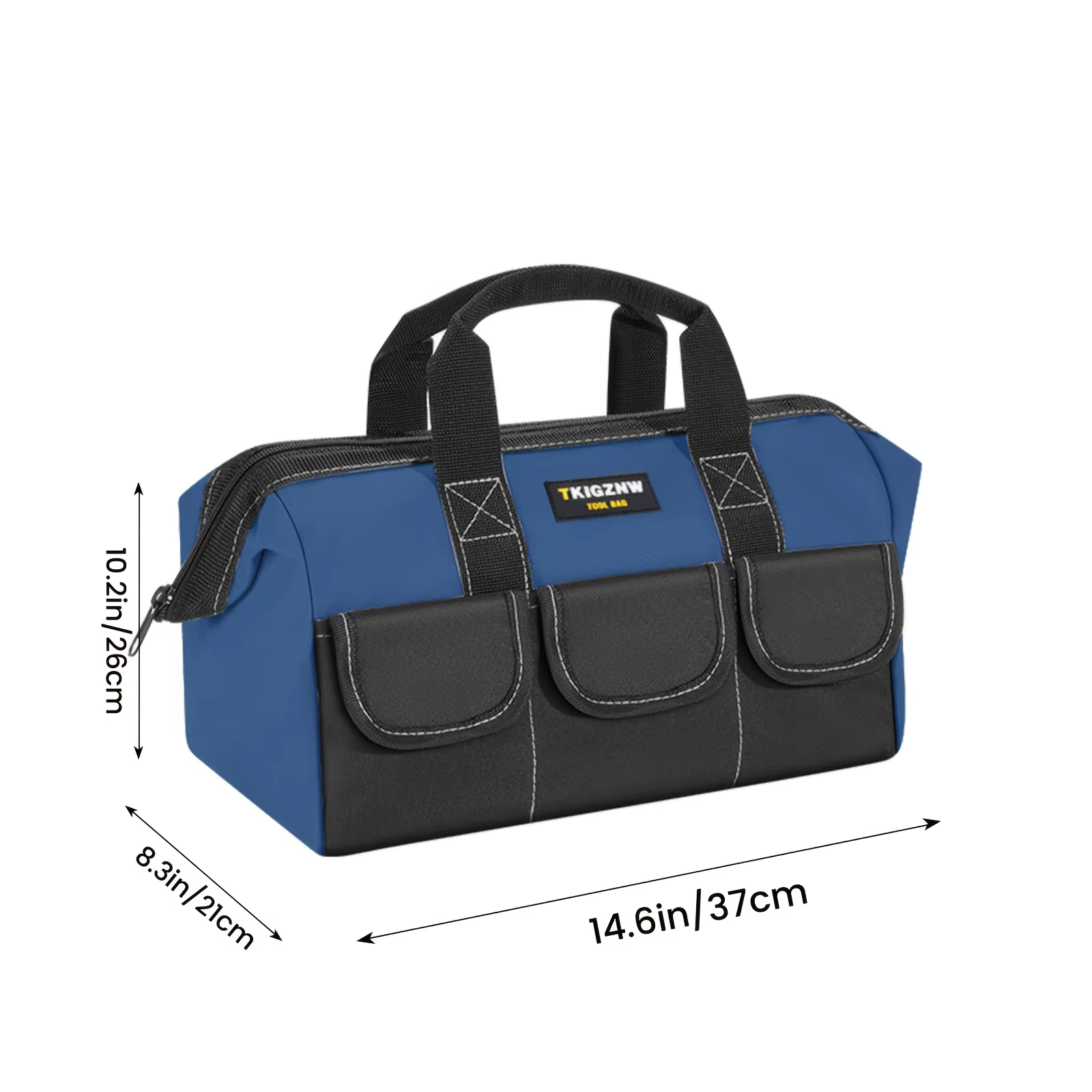 Sac de rangement pour outils bleu TKIGZNWB012-1 en polyester durable